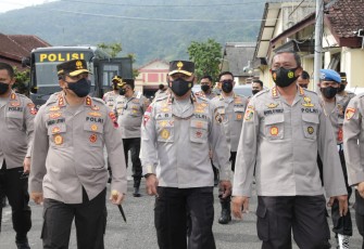 Kapolda beserta jajarannya mengunjungi acara Program Pembinaan dari Pemulihan Profesi  di Kabupaten Semarang, Senin 8/11/2021