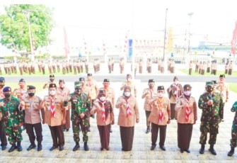 Wakil Gubernur Hj Marlin Agustina mengatakan setelah pandemi Covid-19, Kwartir Nasional Gerakan Pramuka telah membentuk satuan tugas untuk membantu menanggulangi Covid-19.