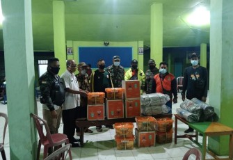 Laskar Sholawat Nusantara Beri Bantuan ke Korban Banjir Jember
