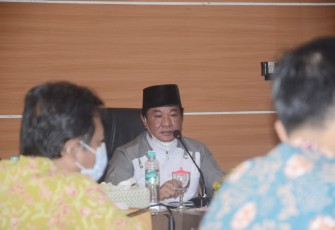 Tinjau perkembangan RPJMD, Rosjonsyah Pastikan 18 Program Unggulan Terakomodir