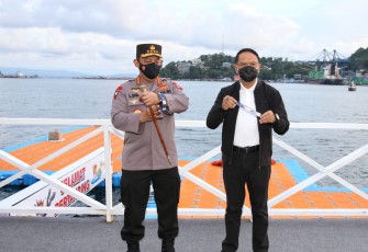 Kapolri Jenderal Listyo Sigit Prabowo meninjau langsung 3 Venue PON Papua