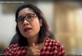 Pakar hukum dan kebijakan narkotika, Dr. iur. Asmin Fransiska, SH., L.L.M