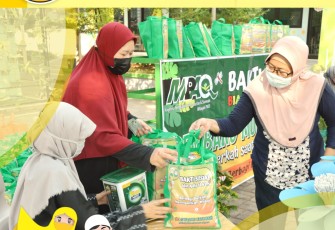 Baksos sembako murah untuk masyarakat