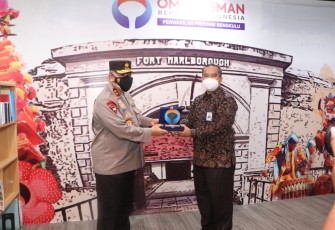 Kapolda Bengkulu Irjen Pol Drs Guntur Setyanto MSi Ajak Ombudsman Bekerja Sama Dalam Pemulihan Ekonomi Nasional 2021