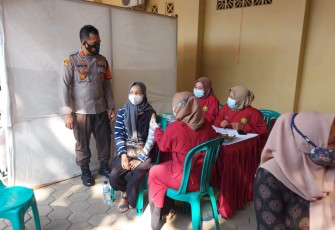 Jajaran Polres Pekalongan Kota Polda Jawa Tengah menggelar kegiatan Vaksinasi Merdeka Serentak