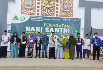 Santri Ja Alhaq Terpilih Duta Santri Putra Putri 2021 dan Borong Juara