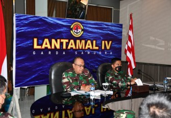 Irops Itjen TNI Beri Exit Meeting Audit Kinerja Itjen TNI TA 2021 