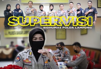 Tim Supervisi Bidang Humas Polda Lampung
