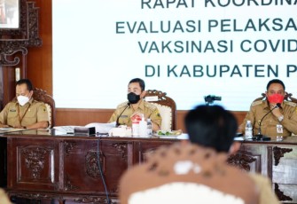 Pemkab Pati Upayakan Vaksinasi Lansia Capai 40%