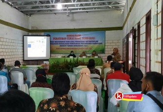 Sosialisasi Peraturan Cukai oleh Dinkop-UM Pemkab Blitar (foto : Faisal NR / Klikwarta.com)