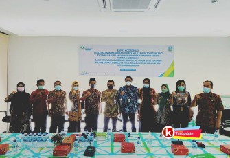Rapat Koordinasi BPJS Ketenagakerjaan Blitar bersama Bakorwil III Malang (foto : Humas BPJS Ketenagakerjaan Blitar untuk Klikwarta.com)
