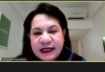 Ketua Cendikiawan Perempuan Papua dr Rosaline Irene Rumaseuw