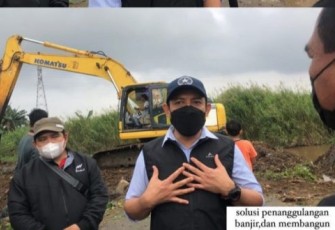 Cari Solusi Banjir, Tanggul Sepanjang 10 KM Akan di Bangun di Sawah Lebar Baru
