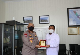 Kapolda Bengkulu Irjen Pol Drs Guntur Setyanto MSi Kunjungi Balai Wilayah Sungai Sumatera VII