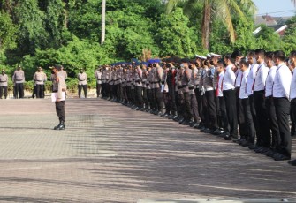 Pimpin Apel Pagi, Wakapolda Bengkulu Ingatkan Personil Untuk Selalu Semangat Dalam Melaksanakan Tugas