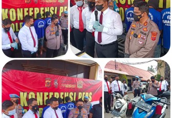 Konten Tawuran Yang Membawa Korban Berhasil di Ungkap Sat Reskrim Polres Cirebon Kota