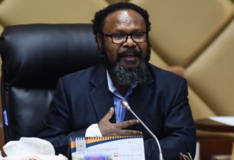Anggota Fraksi Partai Demokrat DPR RI William Wandik