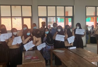 Gerai Vaksin Presisi Bhakti Kesehatan Untuk Negeri Tingkat Polsek Kadungora