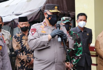 Kapolda Bengkulu Irjen Pol Drs Guntur Setyanto MSi 