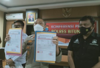Terkait Pemalsuan Hasil Swab PCR, Polres Bitung Amankan Seorang Oknum ASN di Lingkup Pemprov Sulut
