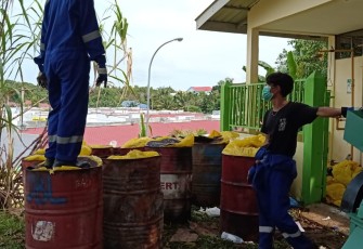 Pembakar Sampah Limbah RSUD M Sani Dipindah ke TPA Sememal