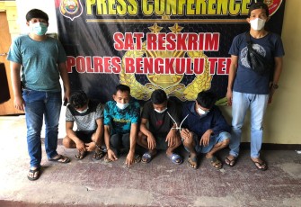 Terduga Pelaku Diamankan         