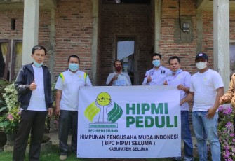 BPC HIPMI Seluma Kembali Salurkan Bantuan Kepada Masyarakat Terdampak Covid-19
