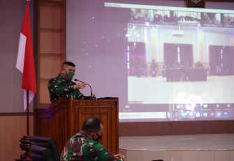 Danrem 143/HO Brigjen TNI Jannie Aldrin Siahaan