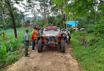 Kapolsek Patean Cek dan Monitoring Daerah Rawan Terjadinya Bencana