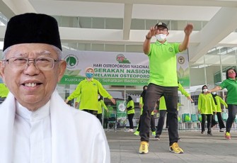 Wakil Presiden Ma'ruf Amin Canangkan Gerakan Nasional Melawan Osteoporosis