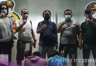 Terduga Pelaku Diamankan     