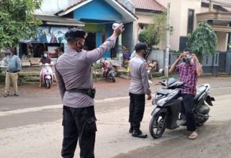 Secara Rutin Polsek Dawuan Gelar Ops Yustisi Pendisiplinan Prokes Civid-19