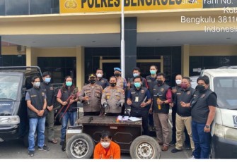 Konferensi Pers Polres Bengkulu