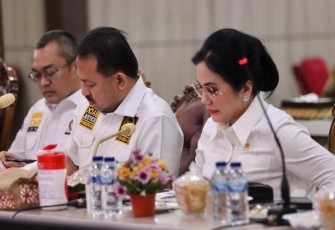 Ketua Tim Kunker Spesifik Komisi III DPR RI Ir. Pangeran Khairul Saleh, M.M dan anggota Komisi III 