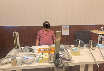 Terduga Pelaku dan Barang Bukti saat Diamankan 