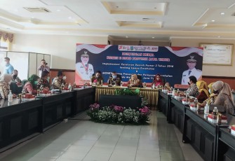 Komisi E saat melakukan kunjungan kerja di RSUD Saiful Anwar Malang dan dengar pendapat perwakilan RSUD Karsa Husada, Batu.