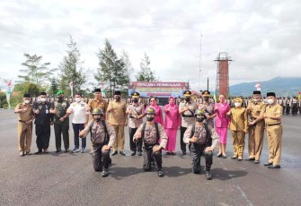 Wagub Rosjonsyah saat Hadiri Pembukaan Pendidikan Pembentukan Bintara Polri Gelombang II tahun 2022