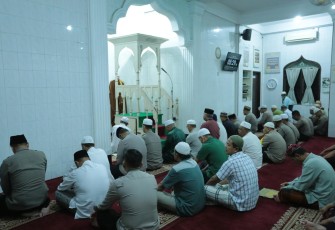 Safari Subuh berjamaah Wakapolda Sumut di Masjid Al Ikhlas