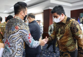 Roby Ucapkan Selamat Pada Personel BP Kawasan Bintan yang Baru Dilantik