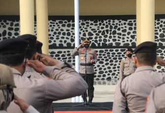 Kapolda Bengkulu Irjen Pol Drs Agung Wicaksono, M.Si, sampaikan ucapan terimakasih untuk seluruh Anggota dan ASN (Aparatur Sipil Negeri) Polri Polda Bengkulu