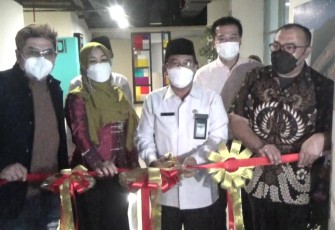 Direktur TRAVELMart Guntur saat peresmian TRAVELMart di Marvel City pada Senin (24/10/2022) kemarin.