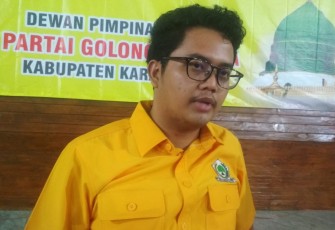 Ketua DPD Partai Golkar Kabupaten Karanganyar, Ilyas Akbar Almadani.