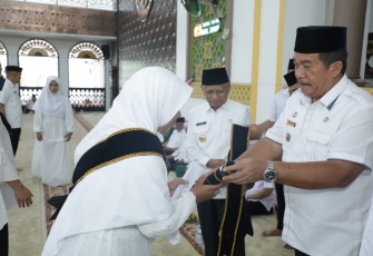 Pemkab Asahan saat Gelar Peringatan Maulid Nabi Muhammad SAW 1444 H