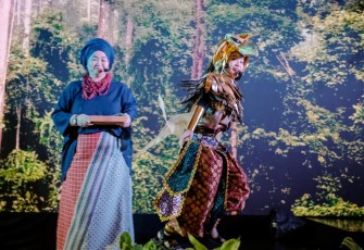 Indonesia kenalkan budaya pangan nusantara lewat melalui Food Theater “Kisah Gulu & Friends.” dan sajian makanan nusantara “Archipelago on a tray,” serta hiasan dekorasi food garden di KTT G20, di Nusa Dua, Bali, Selasa (15 November 2022). Media Center G20 Indonesia/Zabur Karuru/nym/hd/22.