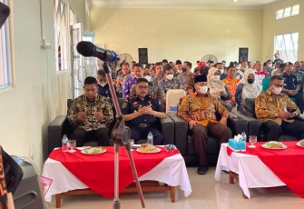 Politeknik Lingga saat Buka Kuliah Umum Perdana