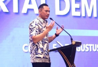 Ketua Umum Partai Demokrat, Agus Harimurti Yudhoyono