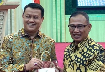 Kapolda Banten saat Hadiri Pisah Sambut Danrem 064/Maulana Yusuf