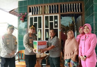Polres Kaur saat Anjangsana Purnawirawan Polri dan Warakauri
