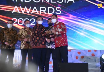 Ajang Public Relations Indonesia Awards (PRIA) 2022 yang diselenggarakan oleh PR Indonesia di Kota Semarang, Provinsi Jawa Tengah, Jumat malam (25/3/2022). 