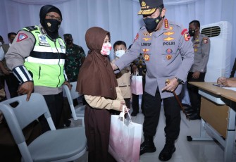 Launching Vaksinasi Merdeka Anak
